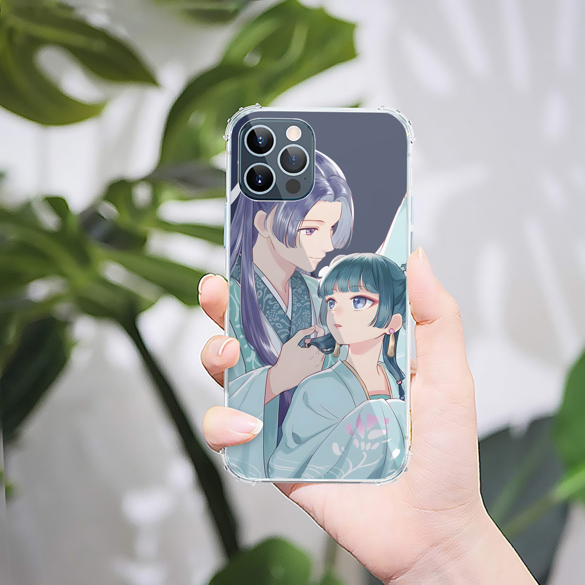 （画像用） 薬屋のひとりごと The Apothecary Diaries 【iPhone 12シリーズ対応】透明スマホケース（クリアソフトケース）